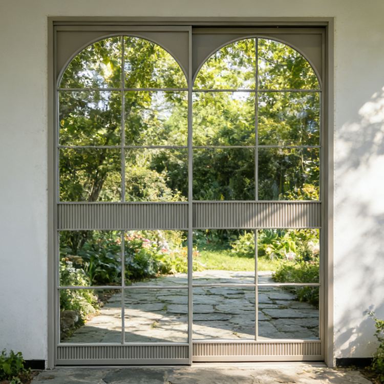 復(fù)古推拉門